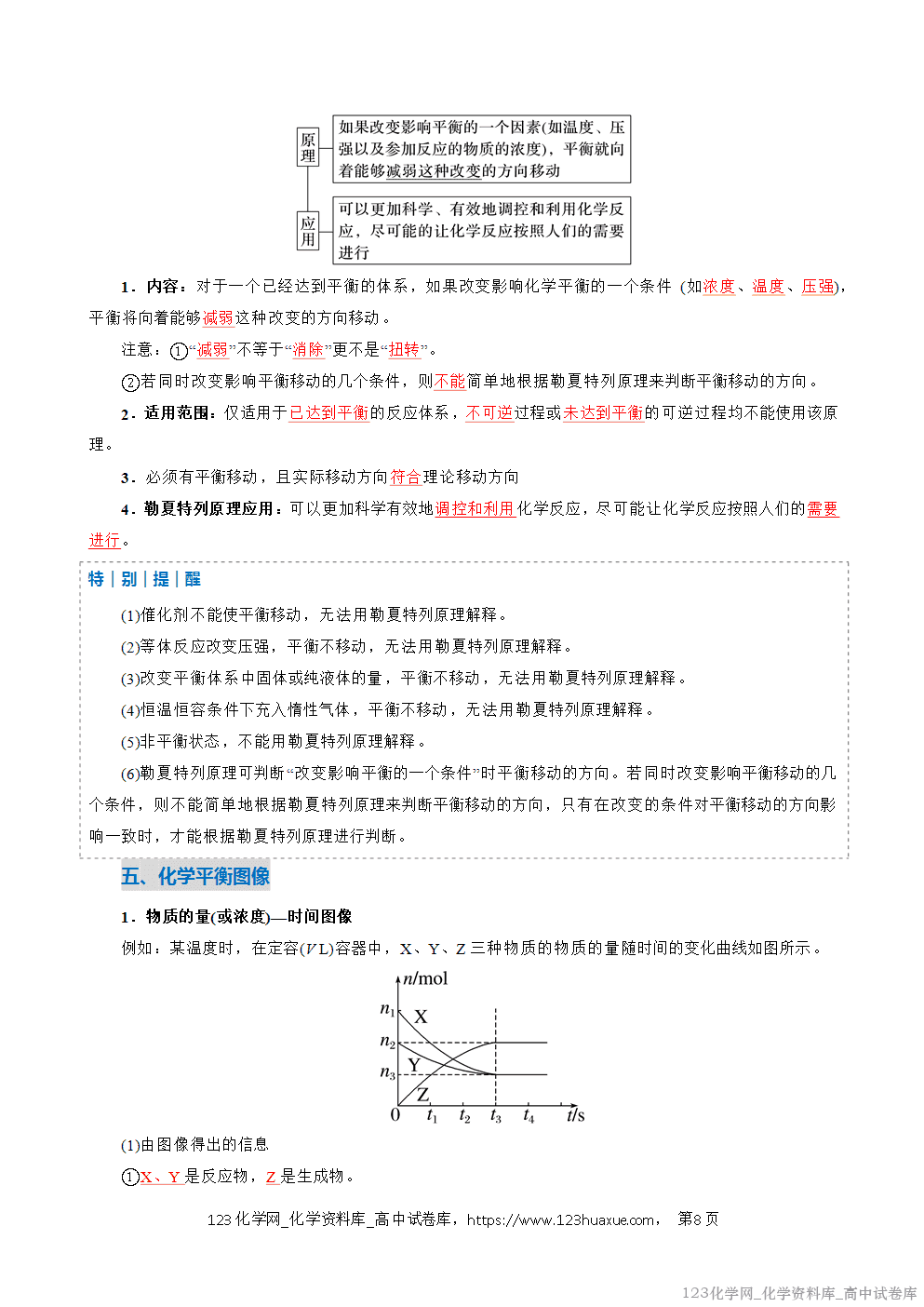 2025~2026学年高二化学上学期期中考试复习考点大串讲专题03化学平衡复习讲义(教师版)